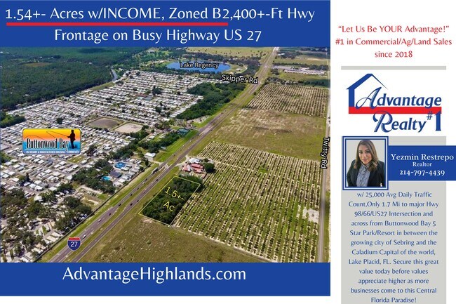 Plus de détails pour 10500 US 27 S, Sebring, FL - Terrain à vendre