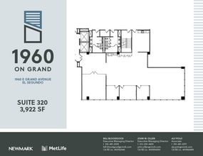 1960 E Grand Ave, El Segundo, CA à louer Plan d’étage- Image 1 de 1