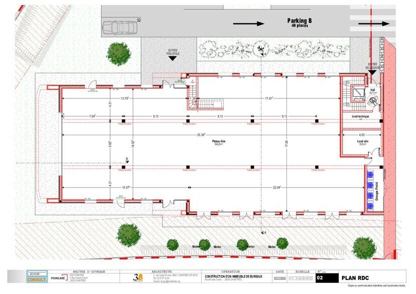 Office in Chartres for sale - Floor Plan - Image 3 of 6