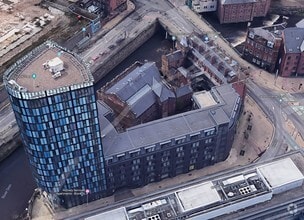 Blonk St, Sheffield, SYK - Aérien Vue de la carte