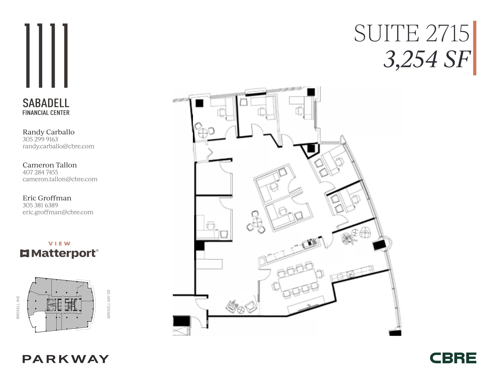 1111 Brickell Ave, Miami, FL for lease Site Plan- Image 1 of 4