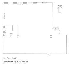 320 Tudor Ct, Glencoe, IL à louer Plan d’étage- Image 1 de 1