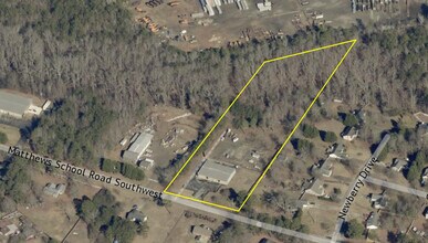 403 Matthews School Rd, Winder, GA - Aérien Vue de la carte