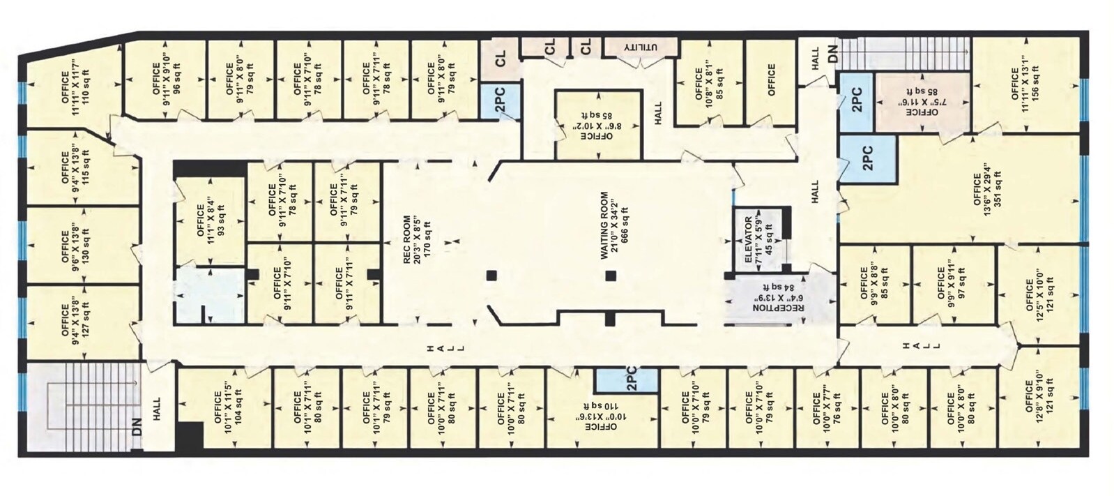 791 Princess St, Kingston, ON for lease Floor Plan- Image 1 of 4