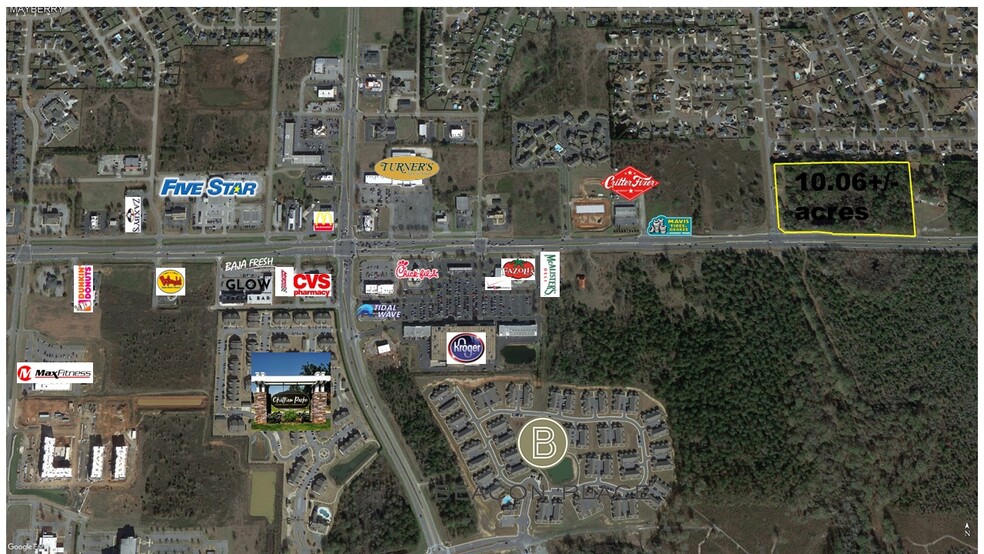 HWY 96 and Peach Blossom, Bonaire, GA for sale - Building Photo - Image 1 of 2