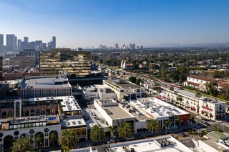 477-479 N Rodeo Dr, Beverly Hills, CA - aerial  map view