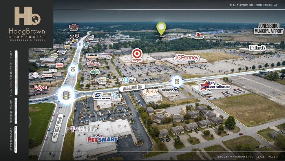 3506 Airport Rd, Jonesboro, AR for lease - Building Photo - Image 3 of 9