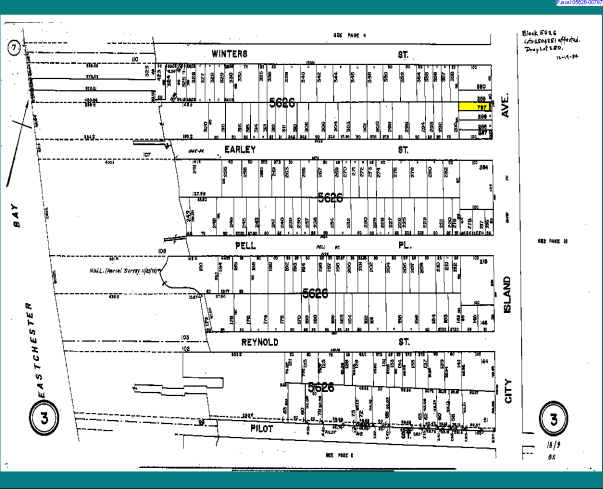 187 City Island Ave, Bronx, NY for sale - Plat Map - Image 2 of 2