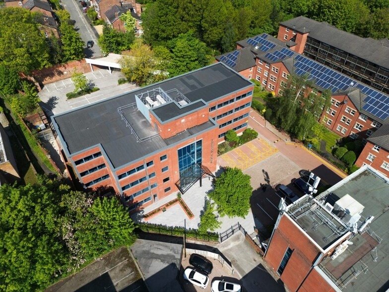 Church St, Wilmslow for lease - Aerial - Image 3 of 4