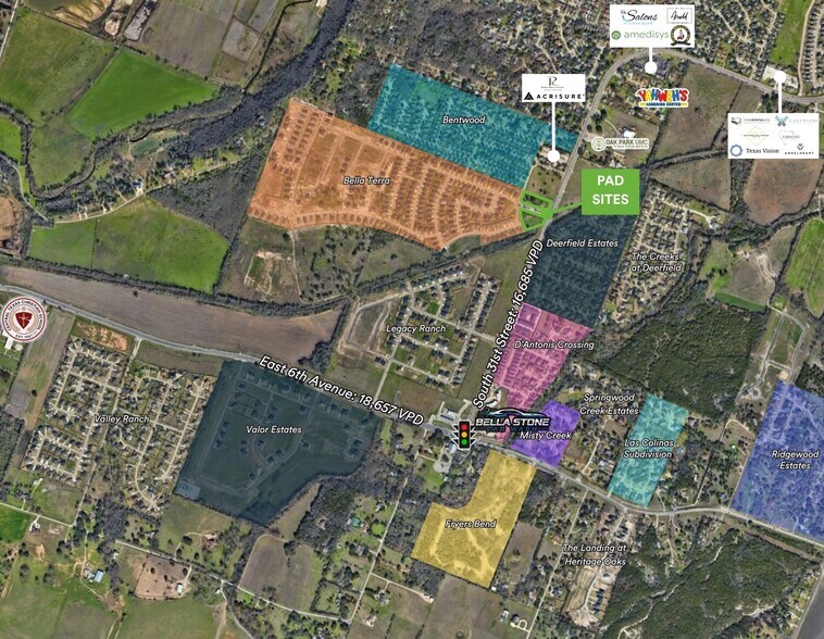 2550 Torino Reale ave, Temple, TX à vendre - Photo du bâtiment - Image 3 de 6