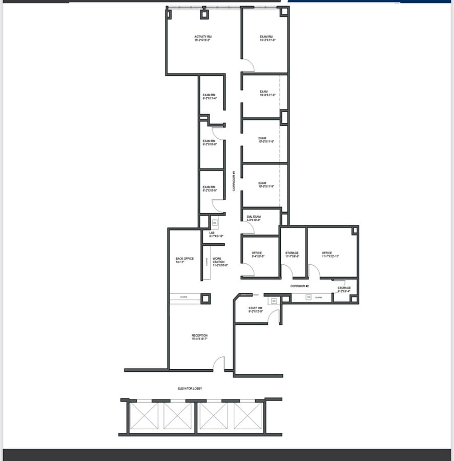 820 Second Ave, New York, NY 10017 - Unité A -  - Plan d’étage - Image 1 of 2