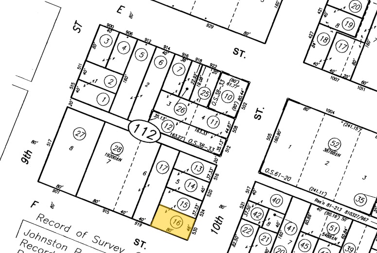530 10th St, Sacramento, CA à vendre - Plan cadastral - Image 2 de 2