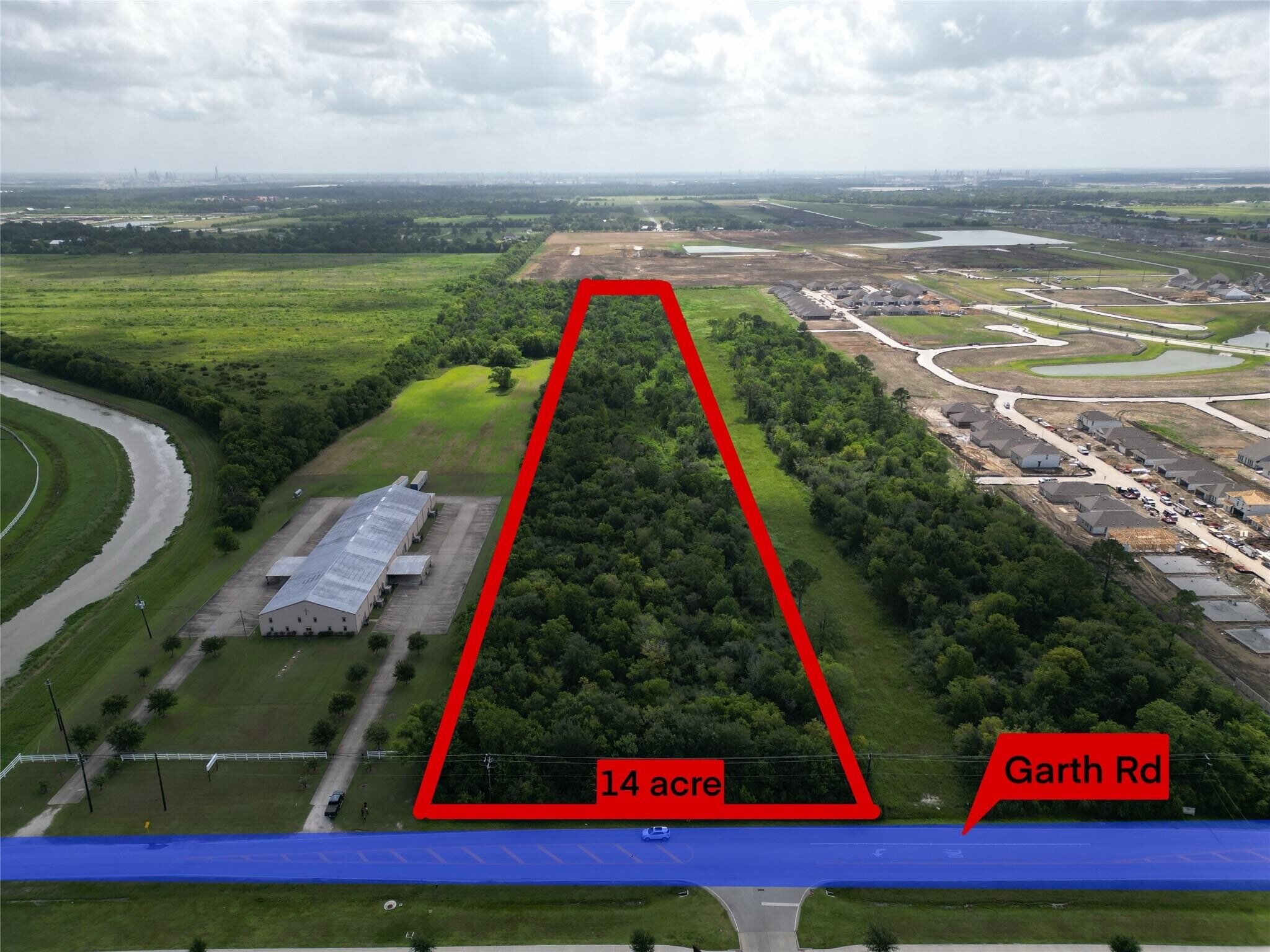 000 Garth Rd, Baytown, TX for sale Aerial- Image 1 of 10