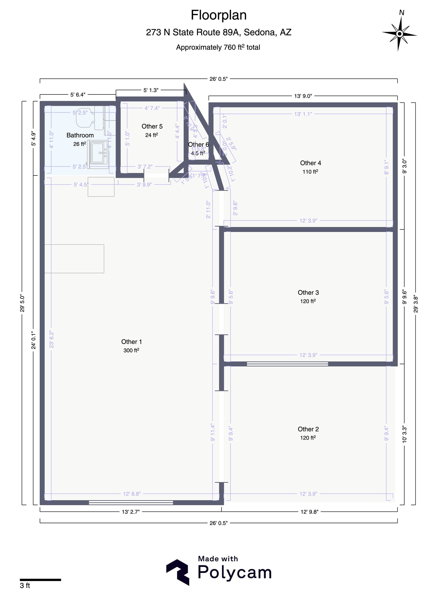 273 N State Route 89A, Sedona, AZ for lease Site Plan- Image 1 of 12