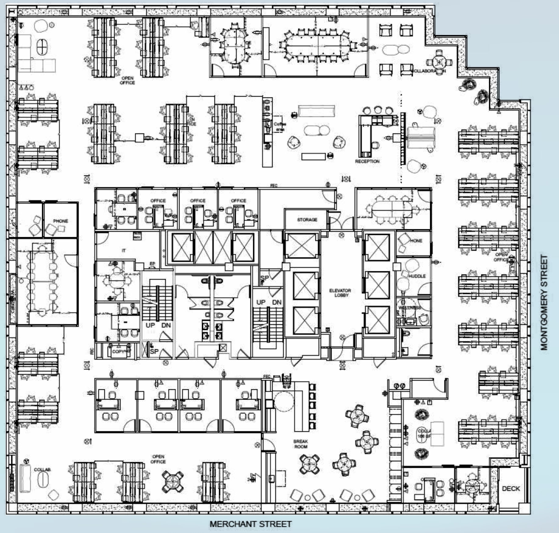 655 Montgomery St, San Francisco, CA for lease Floor Plan- Image 1 of 4