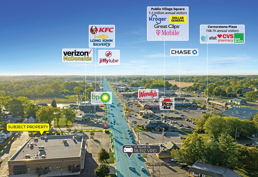 124 E North St, Kendallville, IN à vendre - Photo du bâtiment - Image 3 de 11