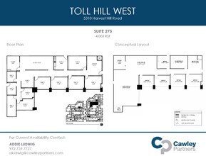 5310 Harvest Hill Rd, Dallas, TX à louer Plan d  tage- Image 1 de 6