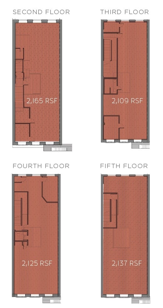 36 Walker St, New York, NY à louer Plan d’étage- Image 1 de 1