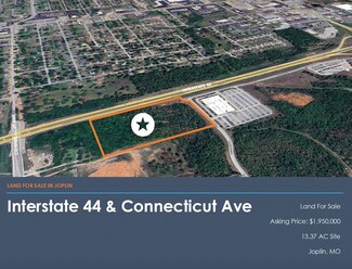 Plus de détails pour I-44 & Connecticut Ave, Joplin, MO - Terrain à vendre