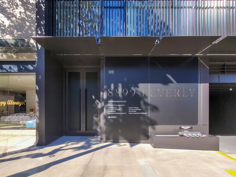 8899 Beverly Blvd, West Hollywood, CA à louer - Photo du bâtiment - Image 3 de 10