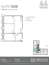 44 Montgomery St, San Francisco, CA for lease Floor Plan- Image 1 of 1