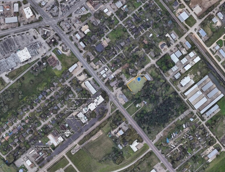 101 E Walker St, League City, TX for sale - Aerial - Image 3 of 3