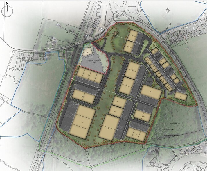 Hampstead Ln, Yalding à louer - Plan de site - Image 3 de 3