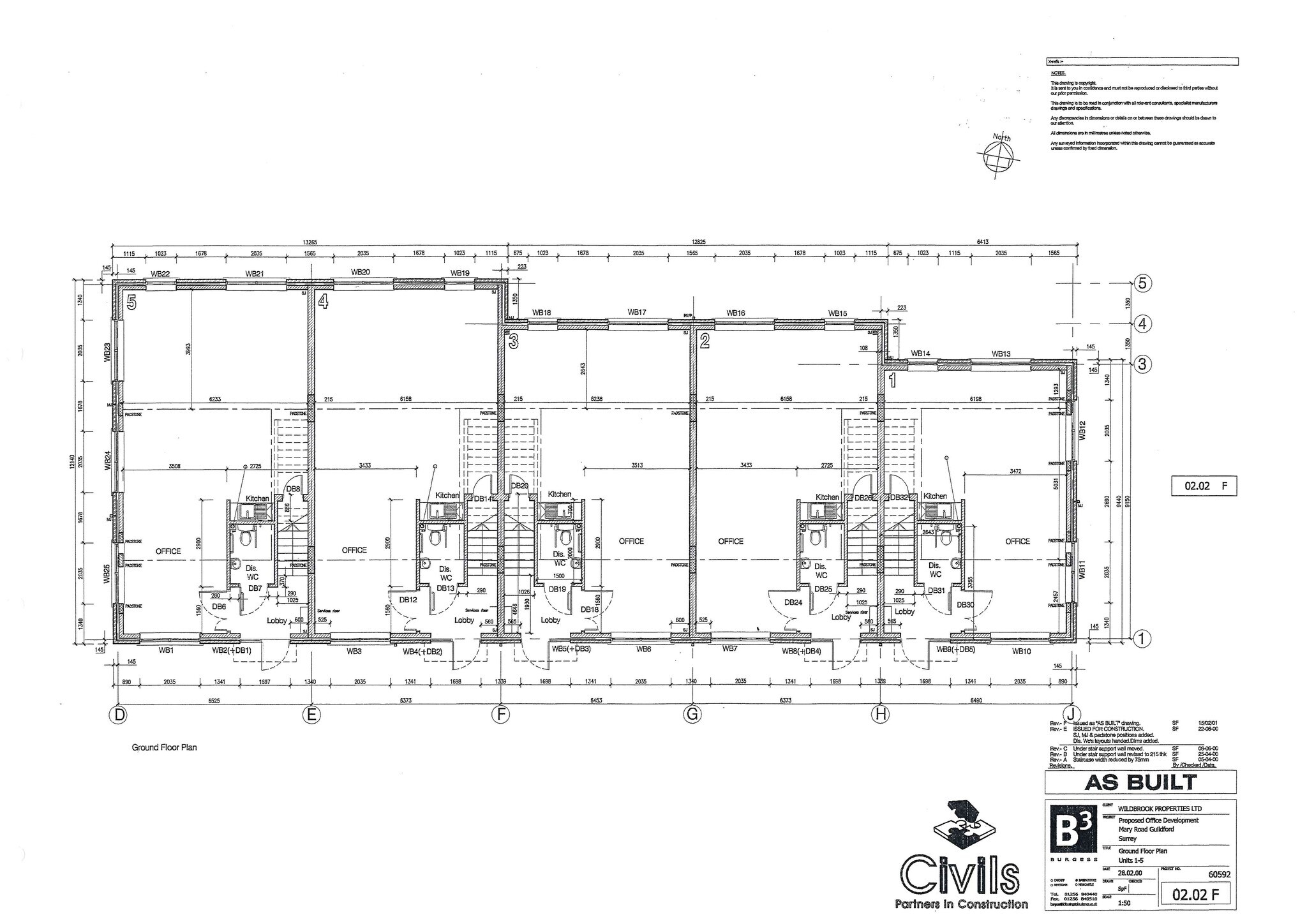 Mary Rd, Guildford à louer Plan d’étage- Image 1 de 3