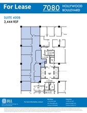 7080 Hollywood Blvd, Los Angeles, CA à louer Plan de site- Image 1 de 1