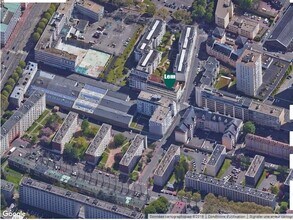 Rouen - Aerial map view