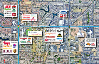 3200 S Gilbert Rd, Chandler, AZ - Aérien  Vue de la carte