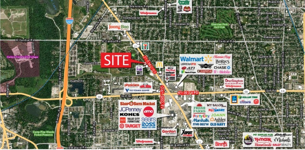 9872 Milwaukee Ave, Glenview, IL à vendre - Photo du bâtiment - Image 3 de 11