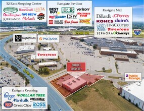 4633 Eastgate Blvd, Cincinnati, OH - Aerial  map view - Image1