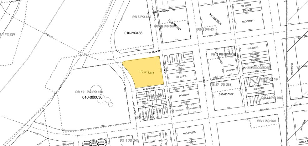 250 Civic Center Dr, Columbus, OH à louer - Plan cadastral - Image 2 de 2