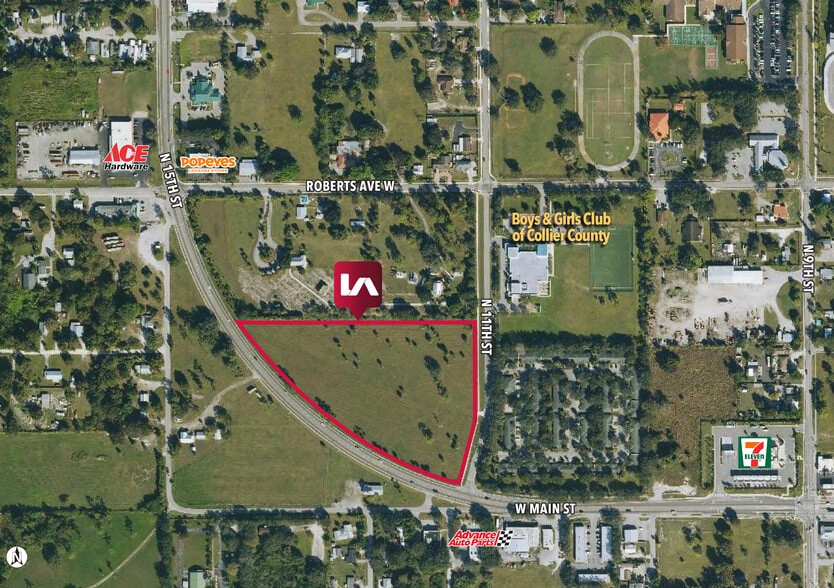 W Main St, Immokalee, FL for sale - Aerial - Image 2 of 5