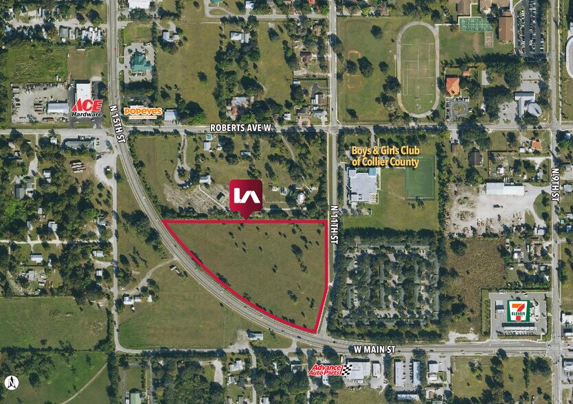 W Main St, Immokalee, FL à vendre - Aérien - Image 2 de 5