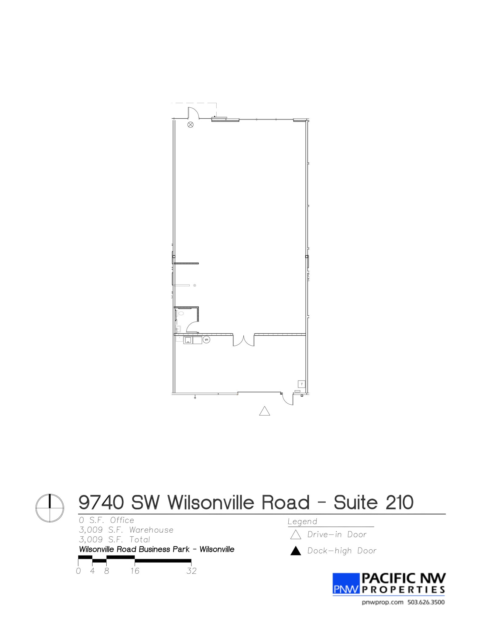 9760 SW Wilsonville Rd, Wilsonville, OR à louer Plan de site- Image 1 de 1
