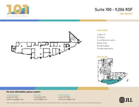 101 W Colfax Ave, Denver, CO à louer Plan d’étage- Image 1 de 1