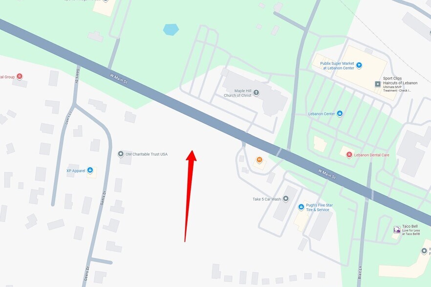 1716 W Main St, Lebanon, TN à vendre - Photo du bâtiment - Image 2 de 5