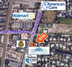 2745 N Federal Hwy, Delray Beach, FL - AERIAL map view