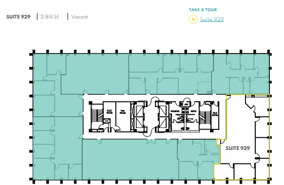 591 Camino de la Reina, San Diego, CA for lease Floor Plan- Image 1 of 1