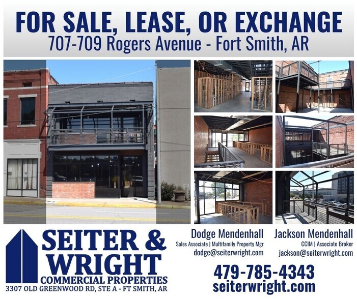 707-709 Rogers Ave, Fort Smith, AR à vendre - Photo du bâtiment - Image 2 de 2