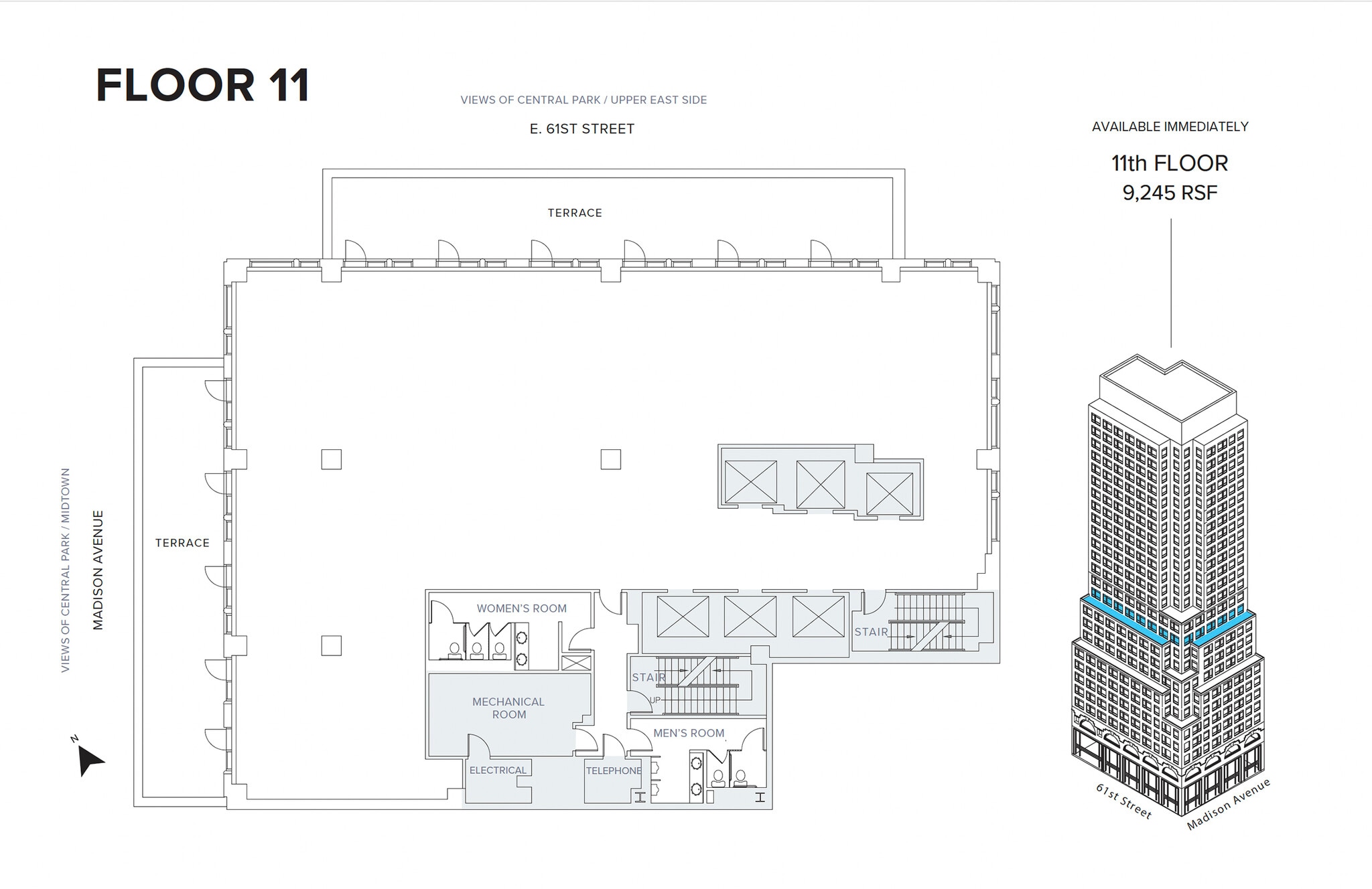 667 Madison Ave, New York, NY à louer Plan d’étage- Image 1 de 8