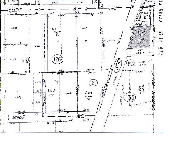 6970-6994 N Central Park Ave, Lincolnwood, IL for lease - Plat Map - Image 2 of 4