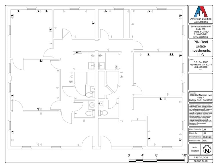 5526 Old National Hwy, Atlanta, GA for lease - Floor Plan - Image 3 of 4