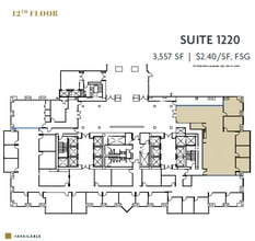 750 B St, San Diego, CA for lease Floor Plan- Image 1 of 1