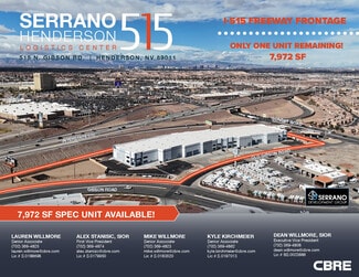 Plus de détails pour 515 N Gibson Rd, Henderson, NV - Industriel à louer