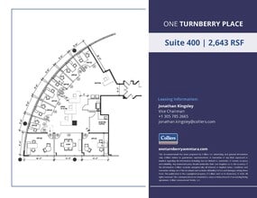 19495 Biscayne Blvd, Aventura, FL à louer Plan d’étage- Image 1 de 1