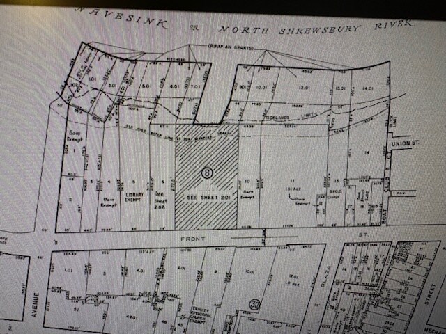 169-171 W Front St, Red Bank, NJ for lease Plat Map- Image 1 of 2