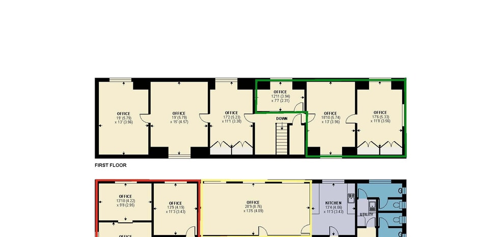 Offices at Crest House, Middle Wallop for lease - Floor Plan - Image 1 of 4